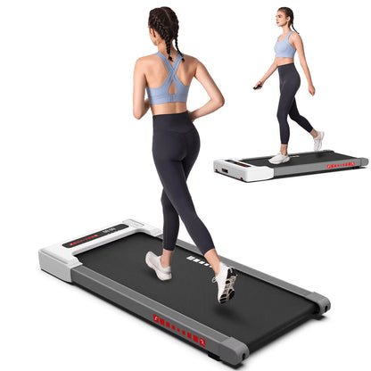 Black/Steel Room Treadmill